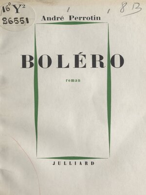 cover image of Boléro